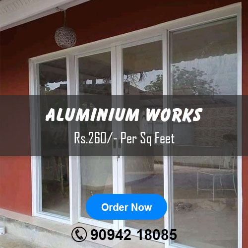 Aluminium Works - RD Enterprises PVC Doors and Modular Kitchen Nanmangalam, Chennai, Tamil Nadu 600129