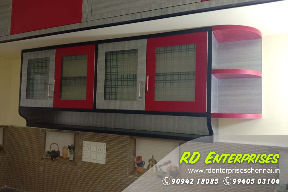 Modular Kitchen - RD Enterprises PVC Doors and Modular Kitchen Nanmangalam, Chennai, Tamil Nadu 600129