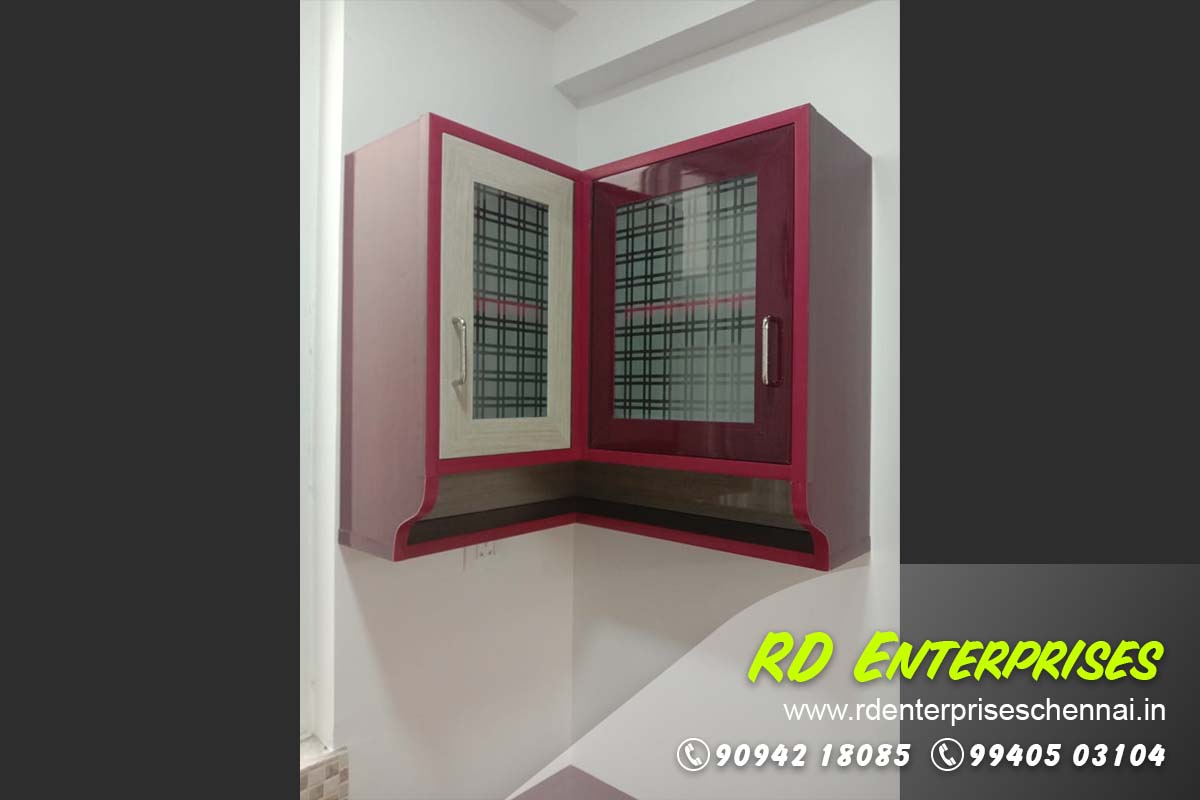 Modular Kitchen - RD Enterprises PVC Doors and Modular Kitchen Nanmangalam, Chennai, Tamil Nadu 600129