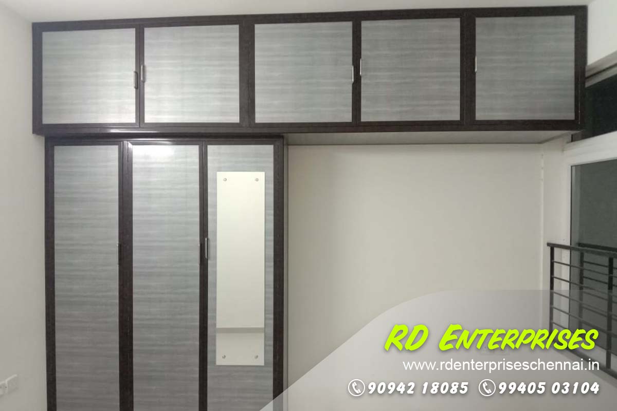 Cupboard Partition - RD Enterprises PVC Doors and Modular Kitchen Nanmangalam, Chennai, Tamil Nadu 600129
