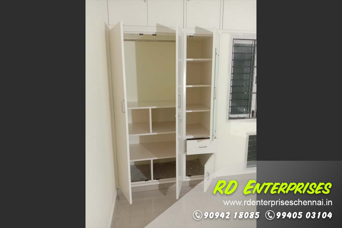 Cupboard Partition - RD Enterprises PVC Doors and Modular Kitchen Nanmangalam, Chennai, Tamil Nadu 600129