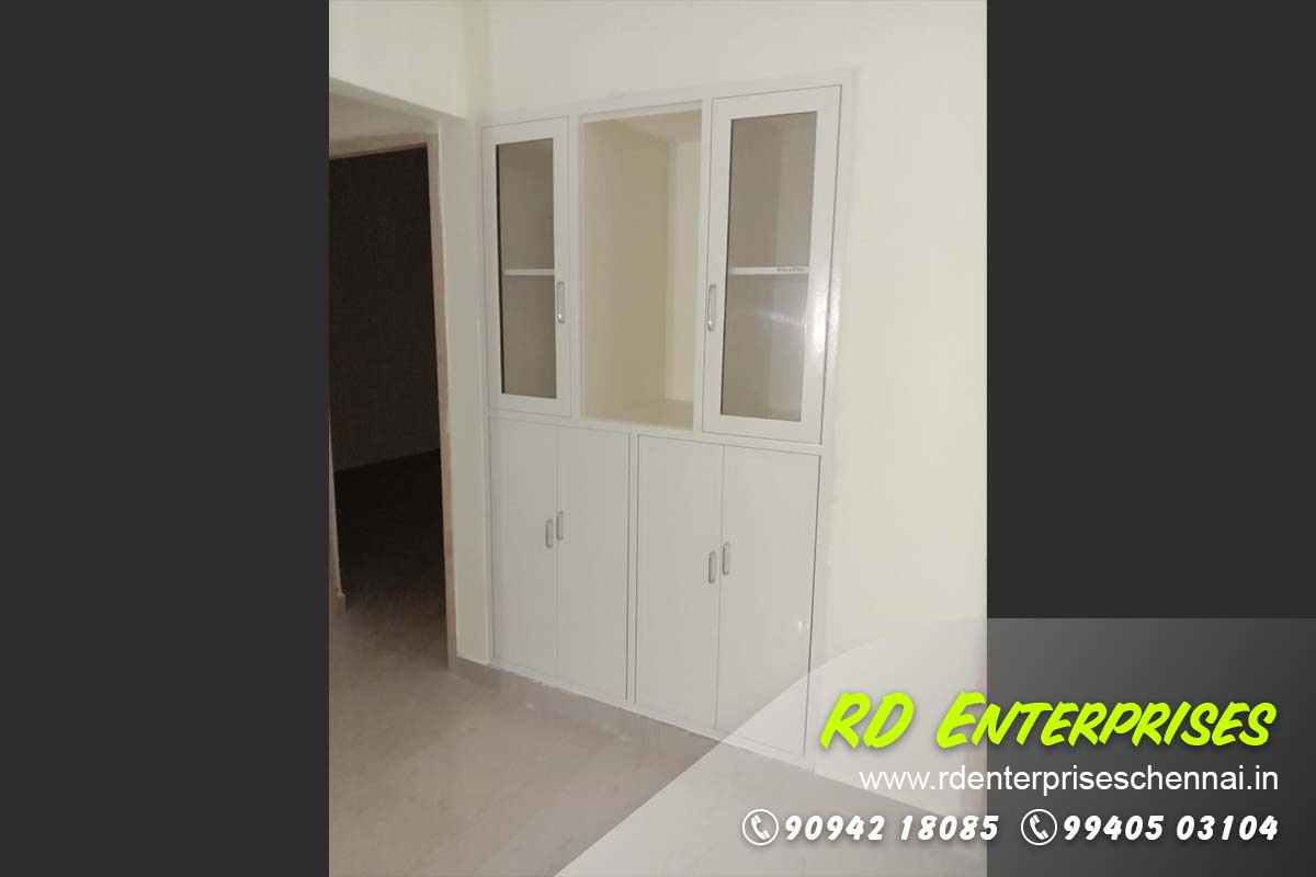 Cupboard Partition - RD Enterprises PVC Doors and Modular Kitchen Nanmangalam, Chennai, Tamil Nadu 600129