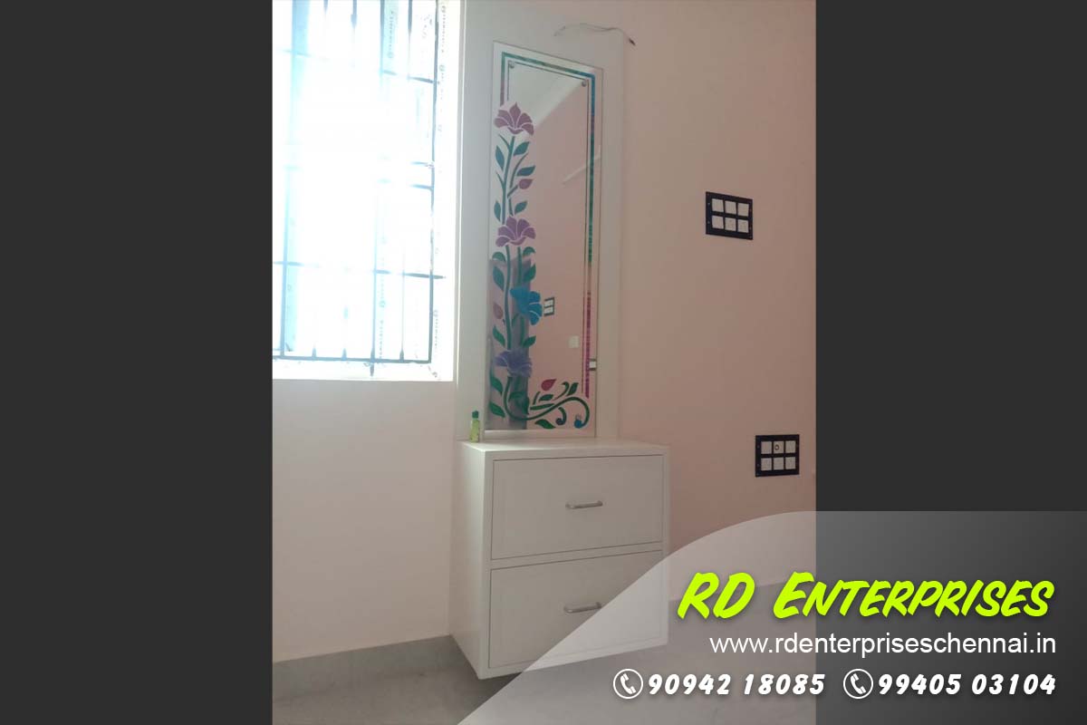 Cupboard Partition - RD Enterprises PVC Doors and Modular Kitchen Nanmangalam, Chennai, Tamil Nadu 600129