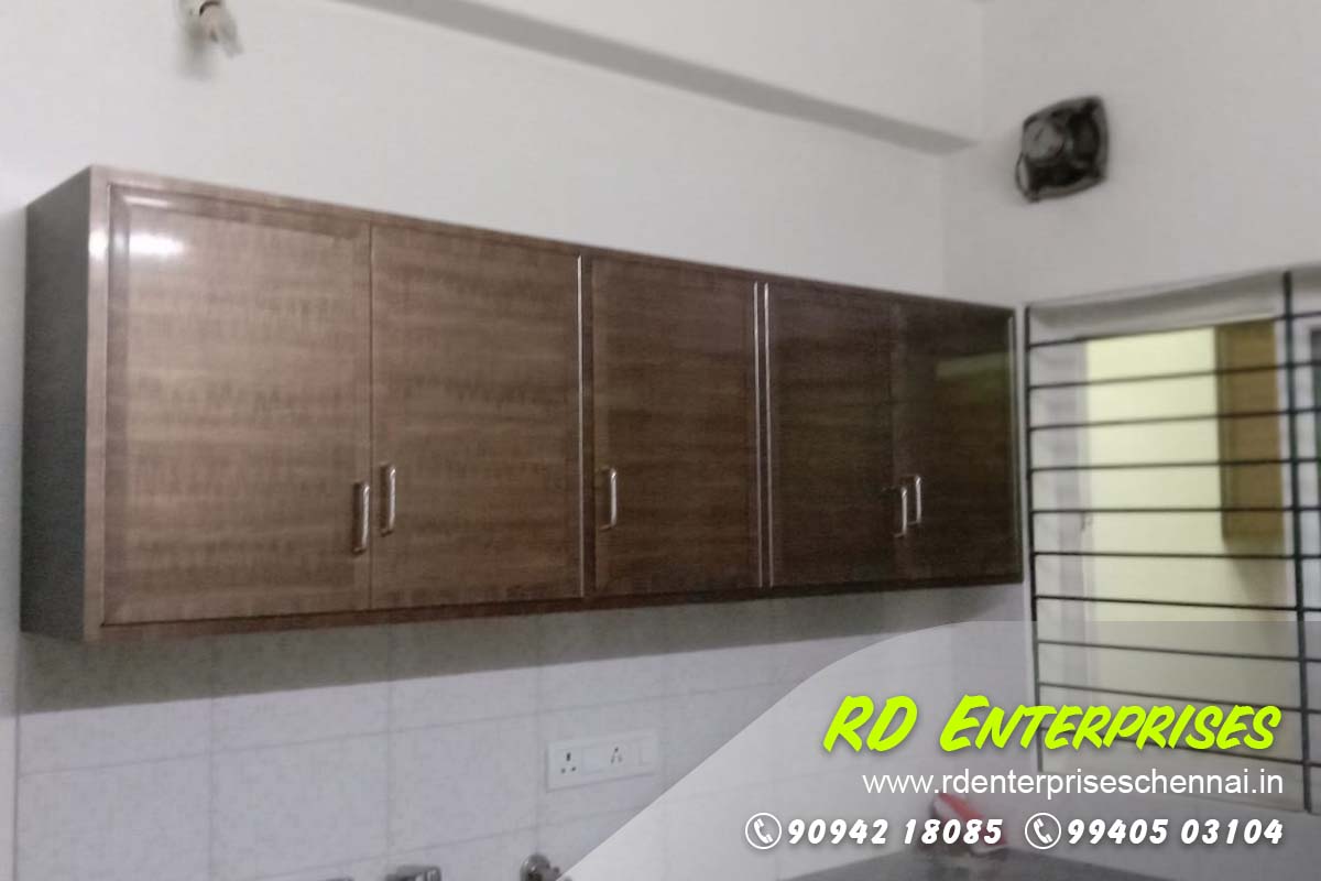 Modular Kitchen - RD Enterprises PVC Doors and Modular Kitchen Nanmangalam, Chennai, Tamil Nadu 600129