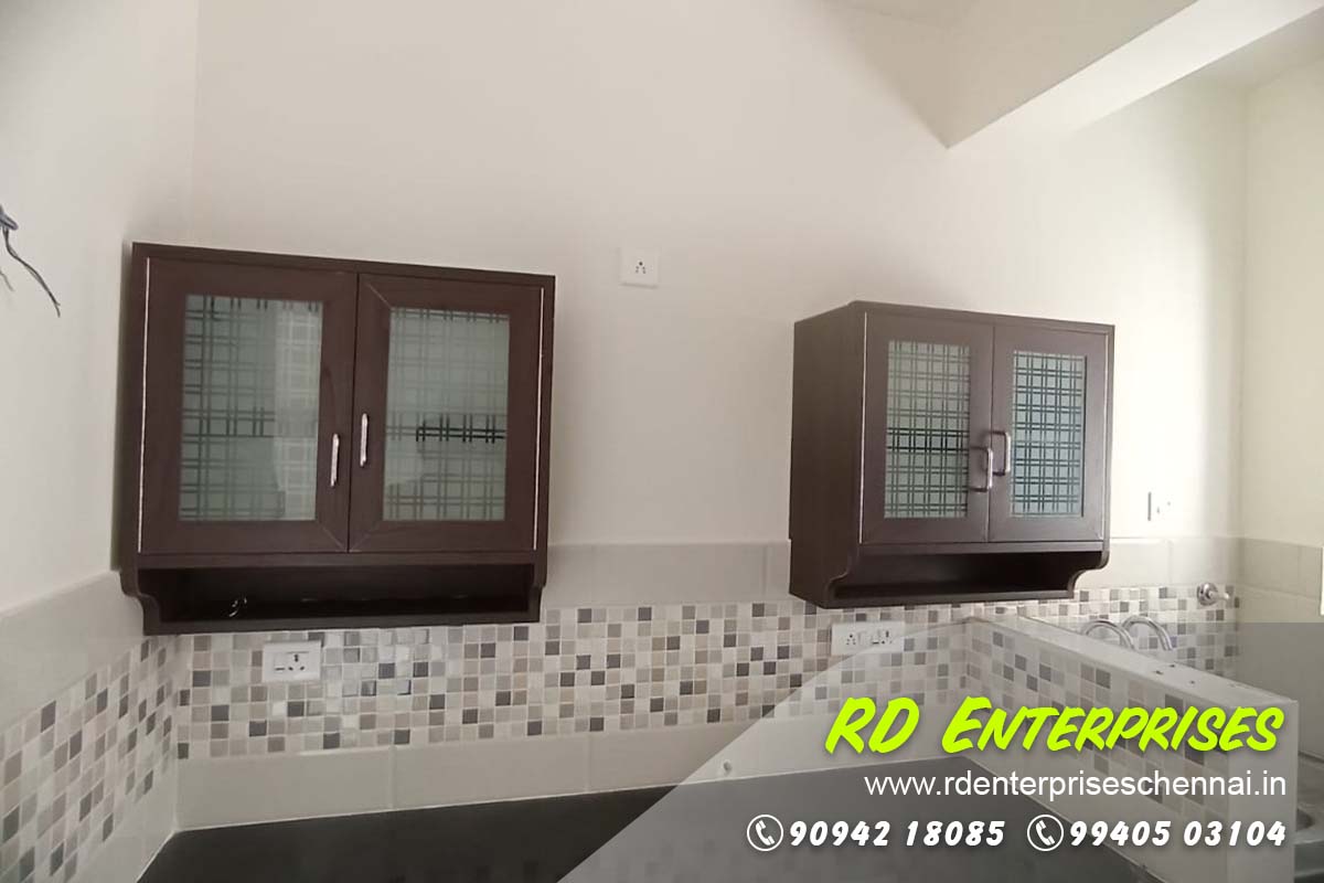 Modular Kitchen - RD Enterprises PVC Doors and Modular Kitchen Nanmangalam, Chennai, Tamil Nadu 600129