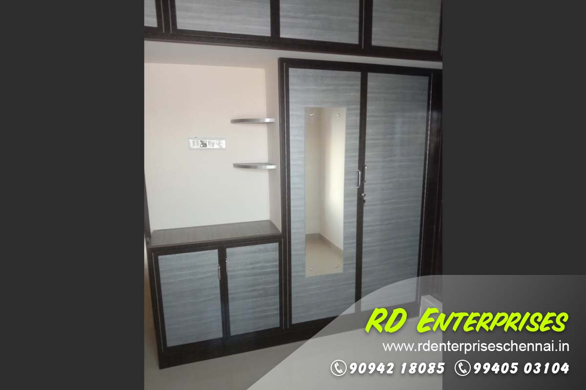 Cupboard Partition - RD Enterprises PVC Doors and Modular Kitchen Nanmangalam, Chennai, Tamil Nadu 600129