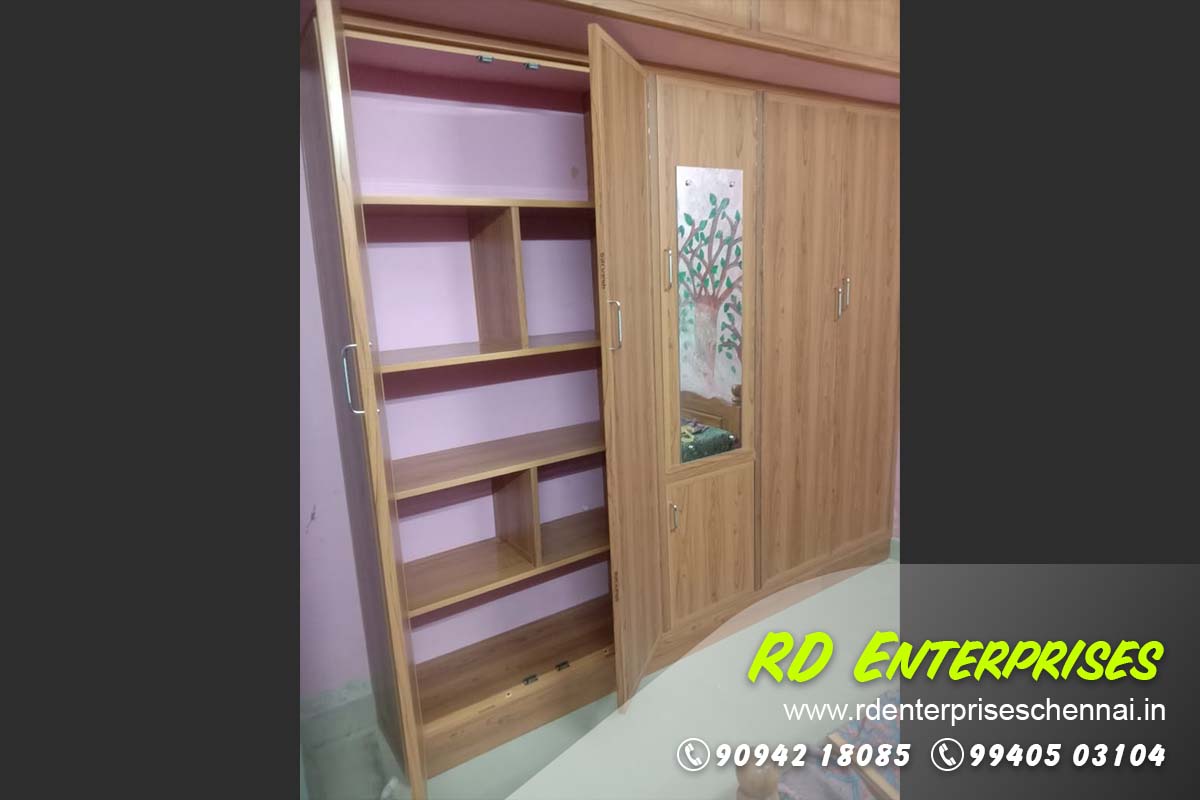 Cupboard Partition - RD Enterprises PVC Doors and Modular Kitchen Nanmangalam, Chennai, Tamil Nadu 600129