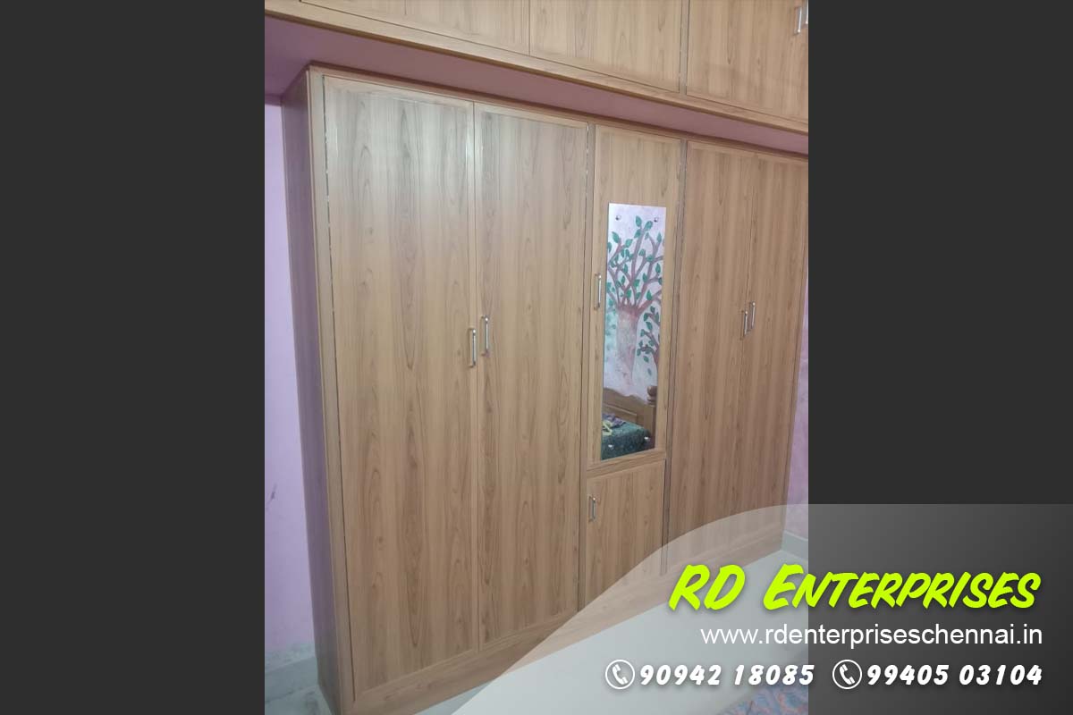 Cupboard Partition - RD Enterprises PVC Doors and Modular Kitchen Nanmangalam, Chennai, Tamil Nadu 600129