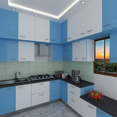 Modular Kitchen - RD Enterprises PVC Doors and Modular Kitchen Nanmangalam, Chennai, Tamil Nadu 600129