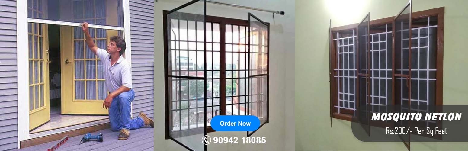 Mosquito Netlon - RD Enterprises PVC Doors and Modular Kitchen Nanmangalam, Chennai, Tamil Nadu 600129