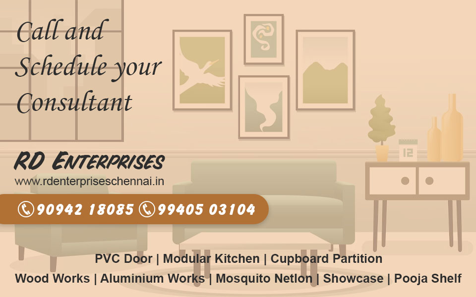 about us, RD Enterprises PVC Doors and Modular Kitchen Nanmangalam, Chennai, Tamil Nadu 600129