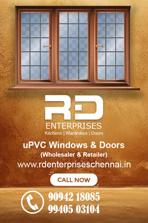 Modular Kitchen - RD Enterprises PVC Doors and Modular Kitchen Nanmangalam, Chennai, Tamil Nadu 600129